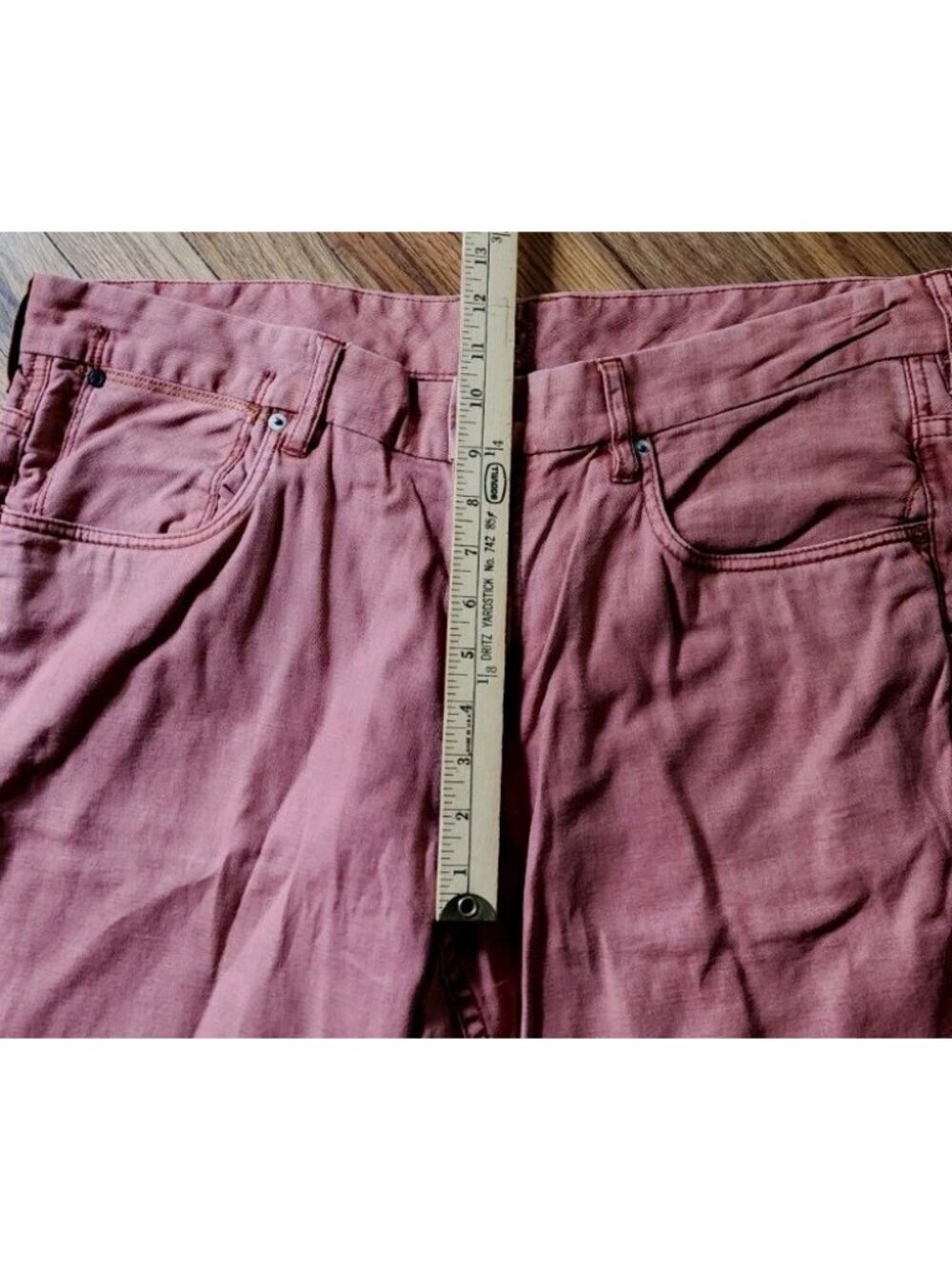 Tommy Bahama Jeans Pants 38x32 Linen Blend Relaxed Straight Leg Beach Coastal - Picture 6 of 12